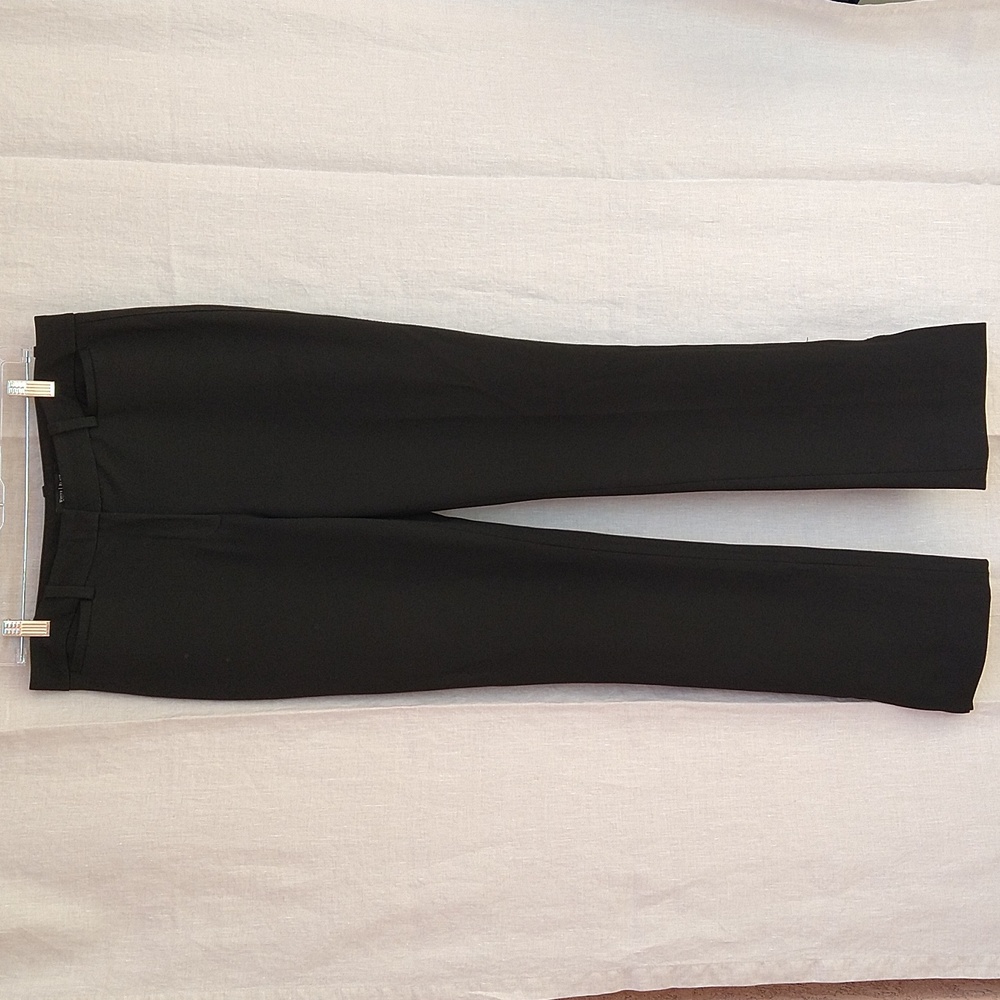 White House Black Market Black Slim Leg Pants Size 8R